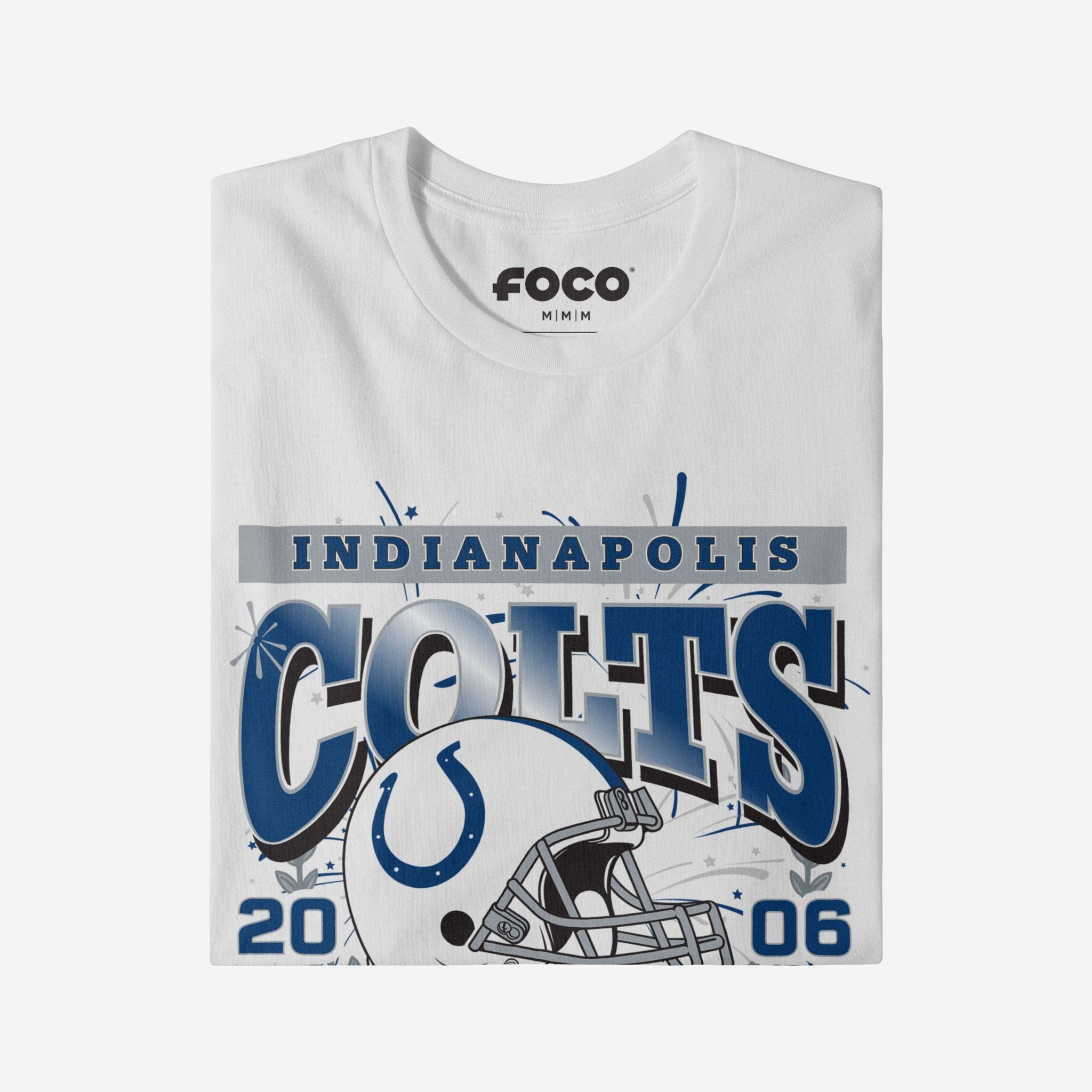 Indianapolis Colts Super Bowl Commemorative T-Shirt FOCO