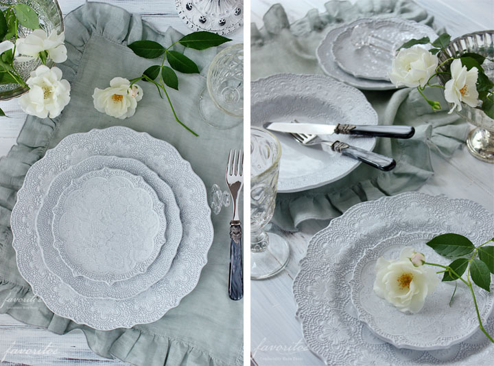 La Ceramica（ラ・セラミカ） ｜ メルレット デザートプレート（20cm）