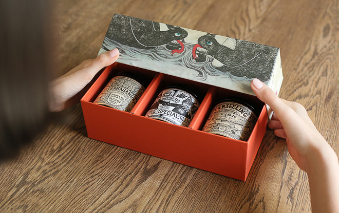 1時間弱で完売したヒグチユウコの「ギュスターヴくんの紅茶セット