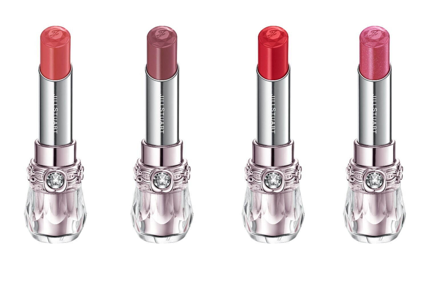 ジルスチュアート「花の妖精」テーマの25年春コスメ、“花びらアイ