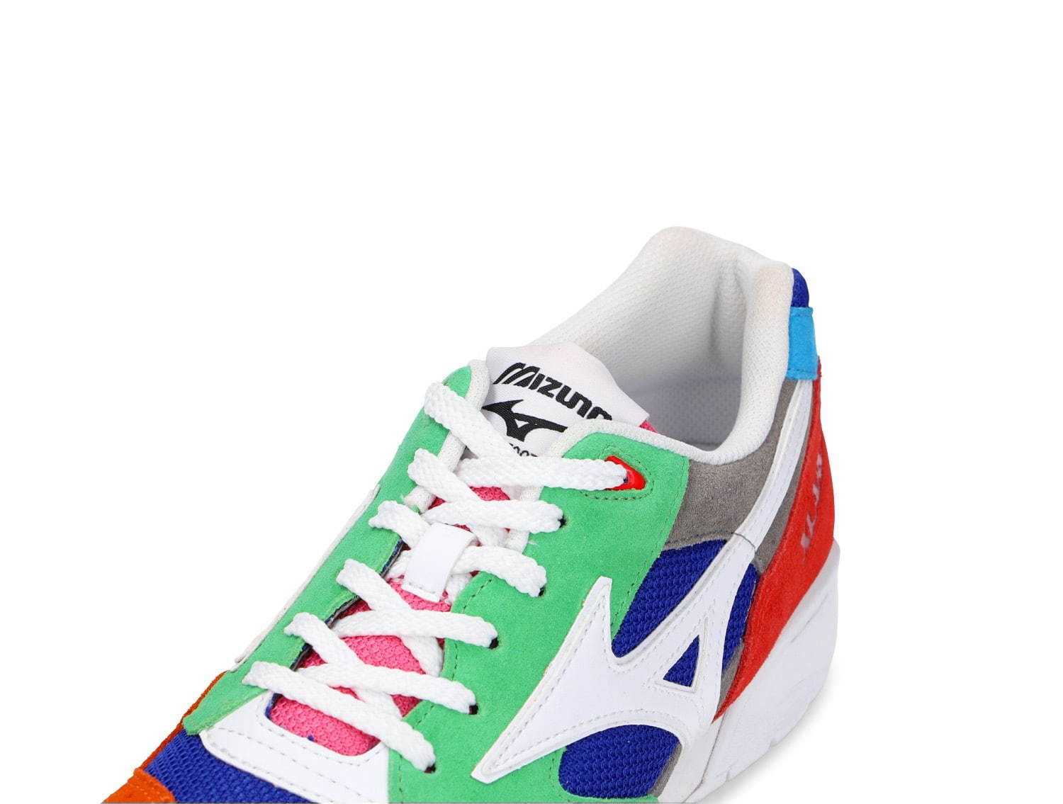 XLARGE×ミズノのスニーカー「コートセレクト」鮮やかなマルチカラー