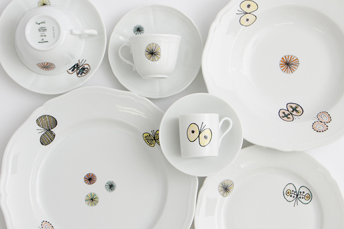 ミナ ペルホネンがデザインしたリチャード ジノリの食器