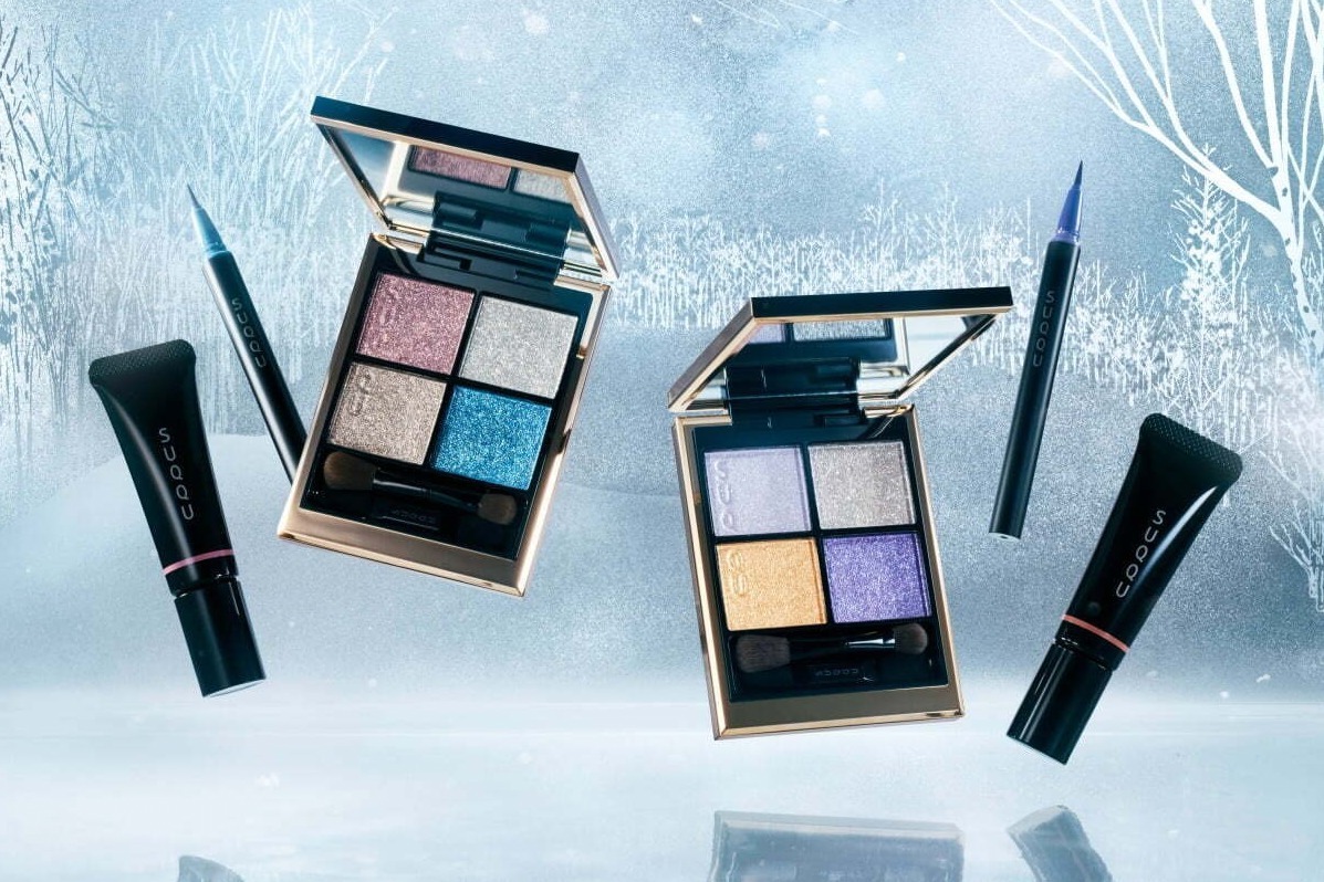 SUQQU23年クリスマスコフレ「銀世界」着想“シルバー＆グレーのアイ