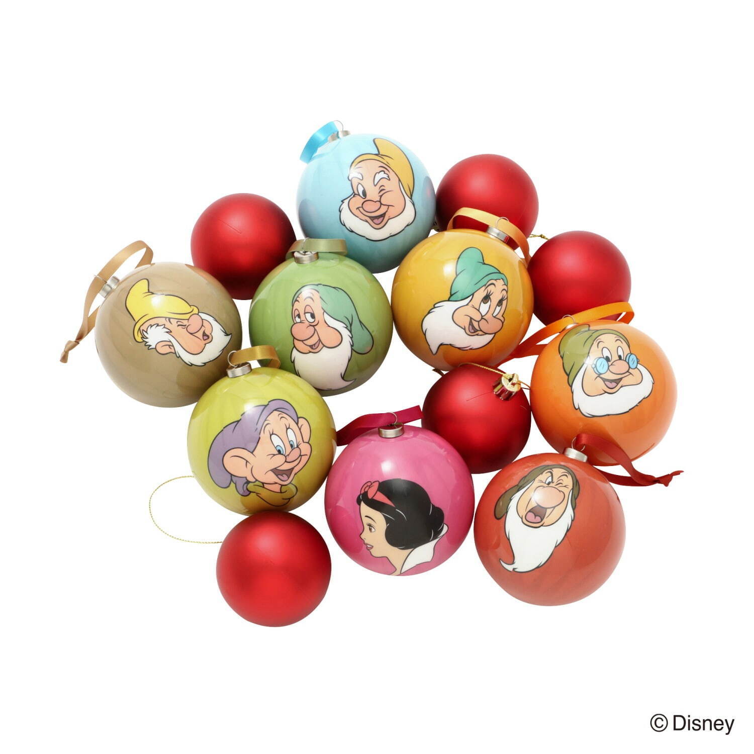 フランフランからディズニー映画『白雪姫』クリスマスツリーセット、七