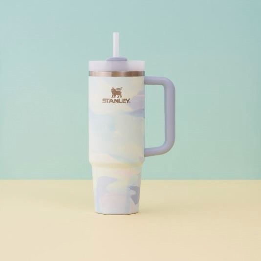 アフタヌーンティー×スタンレーのコラボタンブラー、淡いブルーや
