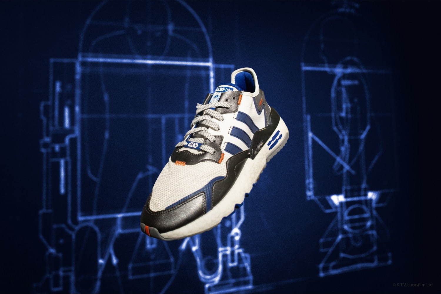 アディダス×スター・ウォーズのスニーカー第3弾、R2-D2やダース