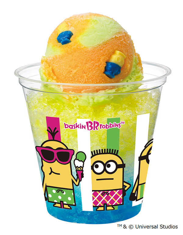 サーティワンの夏限定かき氷「クラッシュアイス」ザクザク氷に好みの