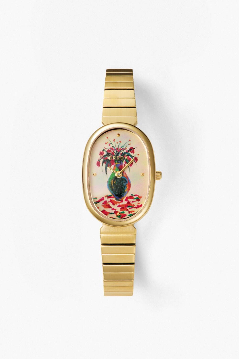 ブレダ×藍にいなのコラボ腕時計、描き下ろしのオリジナルイラストを