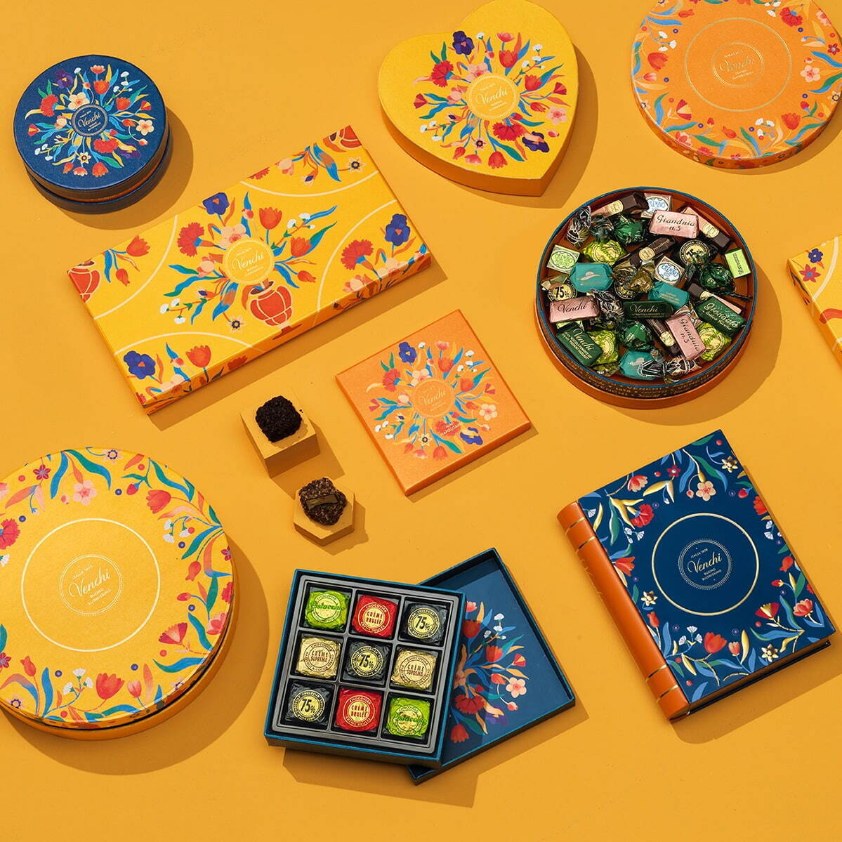 ヴェンキの新作チョコレート「バロック コレクション」バロック様式に