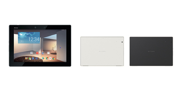 arrows Tab F-02K」新発売。話しかける、ペンで書ける、楽しさあふれる