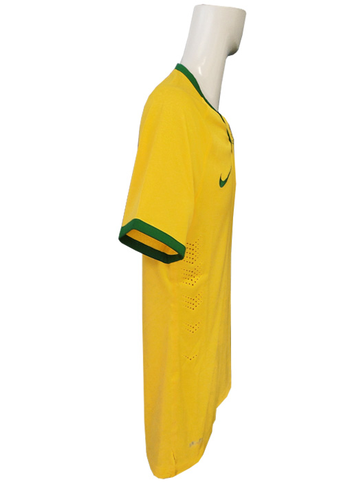 ナイキ) NIKE/14/15ブラジル代表/オーセンティック/ホーム/半袖/575276