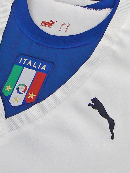 若干難あり***(プーマ) PUMA/2006/2007イタリア代表/アウェイ/半袖