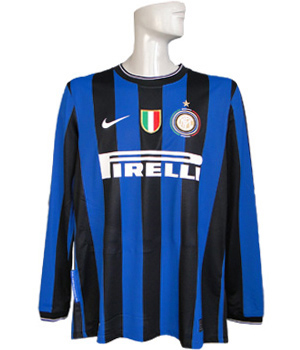 限定入荷***(ナイキ) NIKE/09/10インテル/ホーム/長袖/ミリート/358506