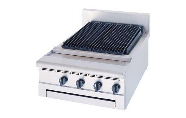 グリドル・鉄板焼きグリル（ガス・電気）｜19㎜厚の鋼板で保温性に優れ