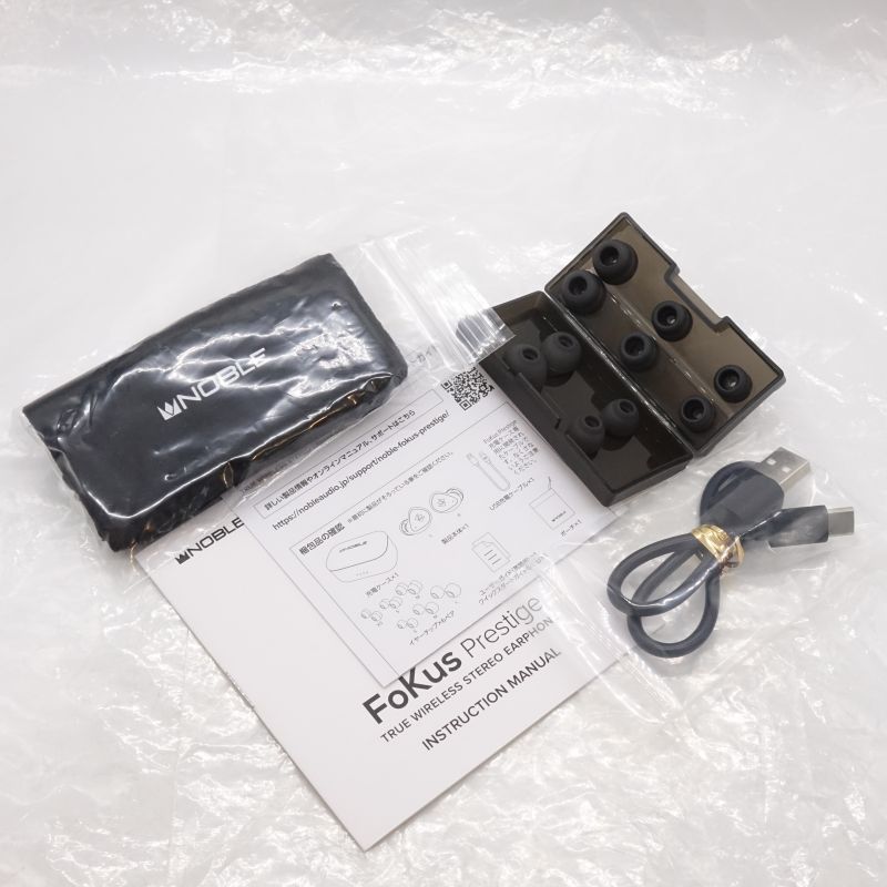 Noble Audio FoKus Prestige Black [NOB-FOKUSPST-B] AB-ランク 中古