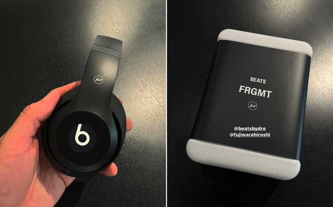FRAGMENT × Beats by Dre 最新コラボ ワイヤレスヘッドホンが発売か