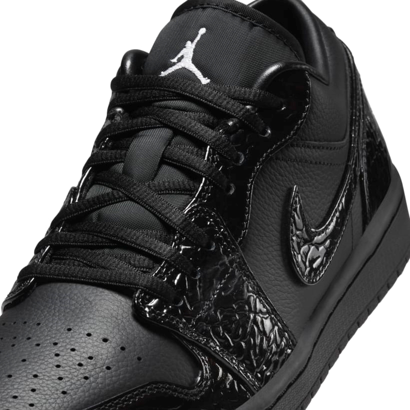 国内 2024年 8/1 発売】NIKE W AIR JORDAN 1 LOW “Black Croc” (ナイキ