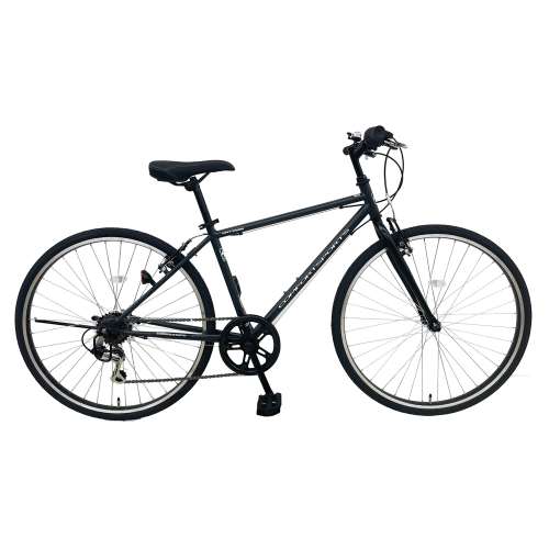 26型クロスバイク 外装 ダークグレー(ダークグレー): カー・自転車