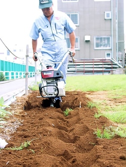 ミニ耕うん機を使おう～「ラーニー耕うん機」体験レポート～｜HowTo