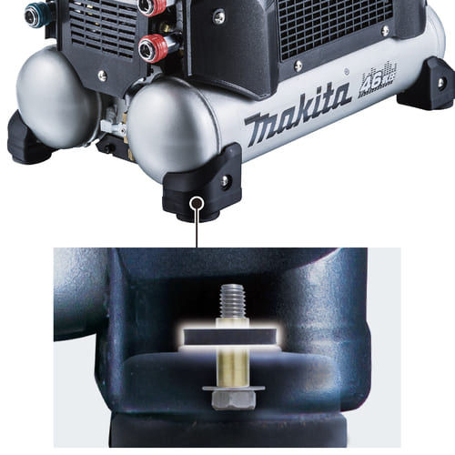 マキタ エアコンプレッサ 50／60Hz共通 タンク 7L 青