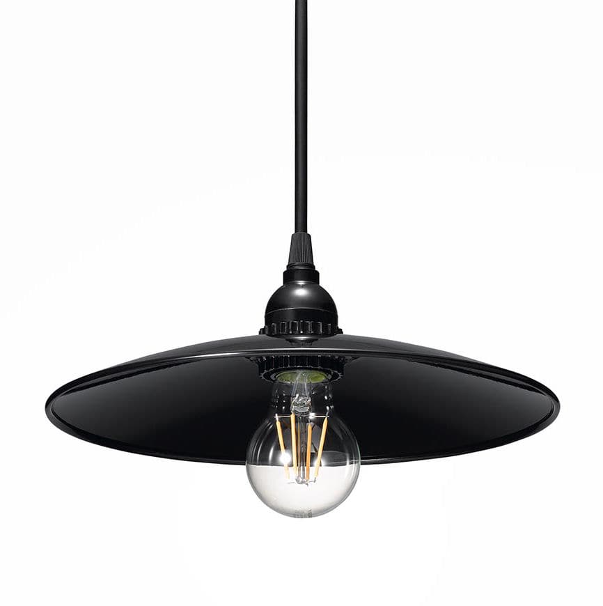 ヤザワ レトロペンダントライト ブラック PDR04L01BK の通販