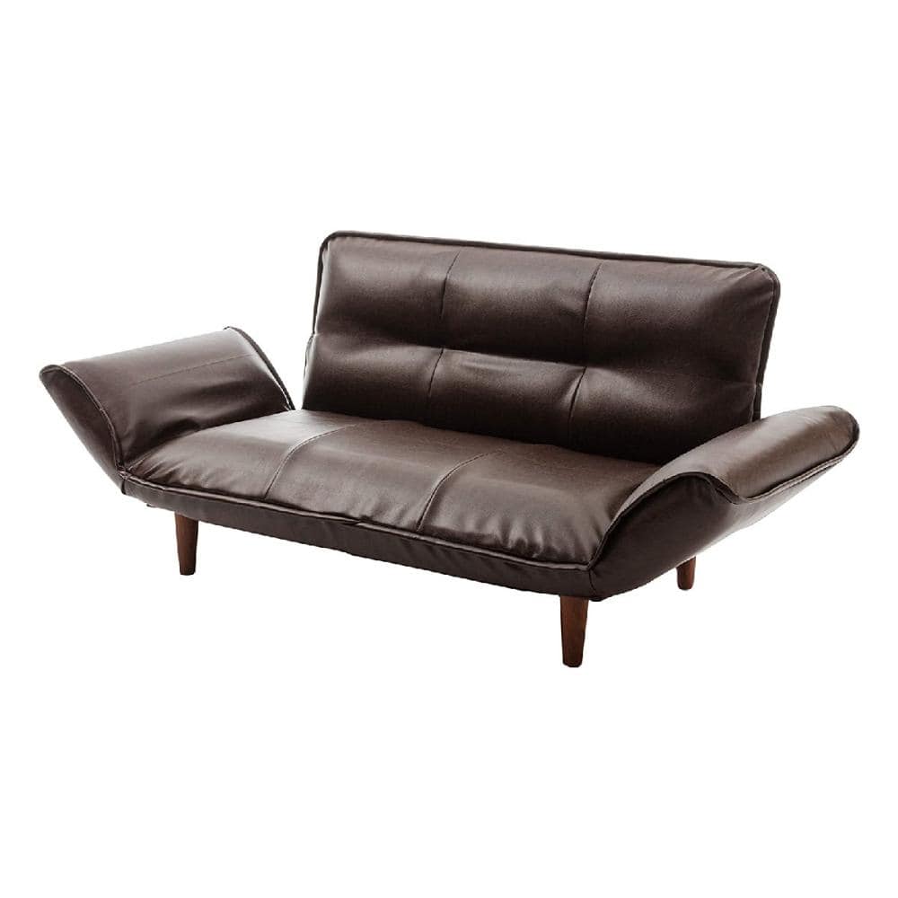 セルタン カウチソファ 2人掛け ヴィンテージダークブラウン A01p