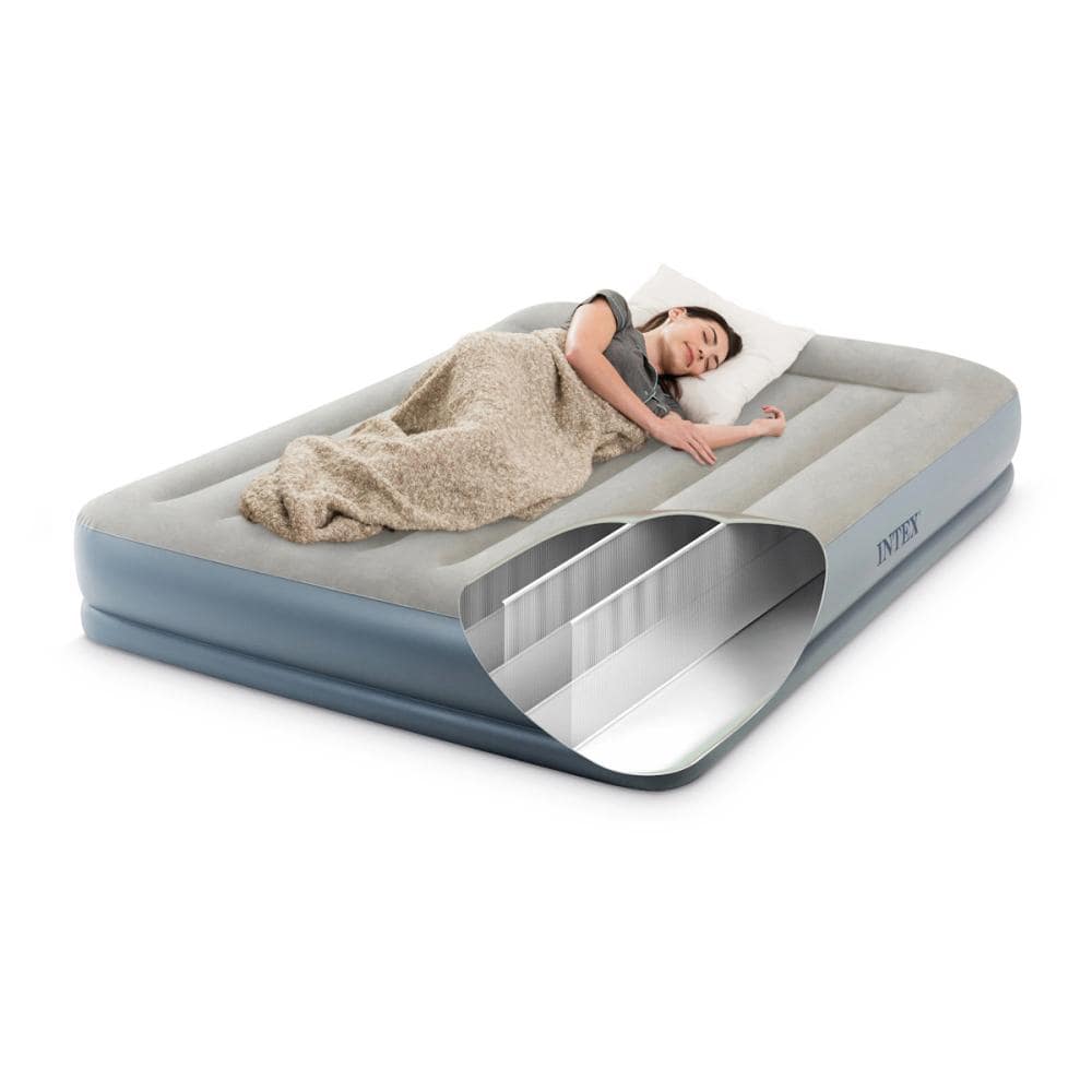 INTEX インテックス 電動ポンプ内蔵エアーベッド ピローレスト