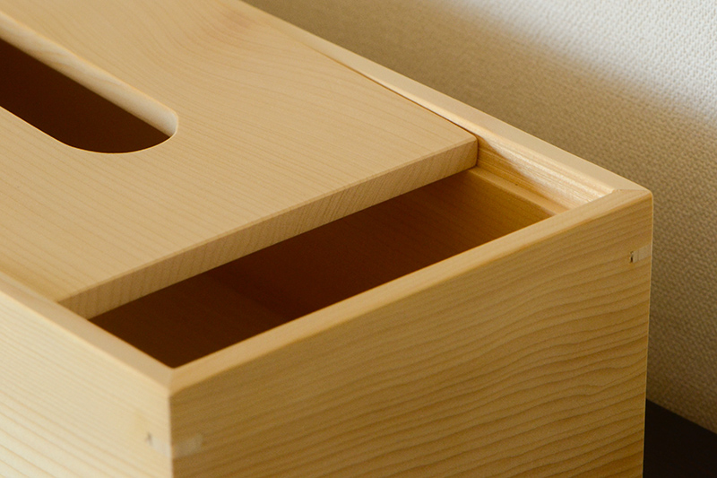 本榧ティッシュボックスの通販【榧工房 かやの森】