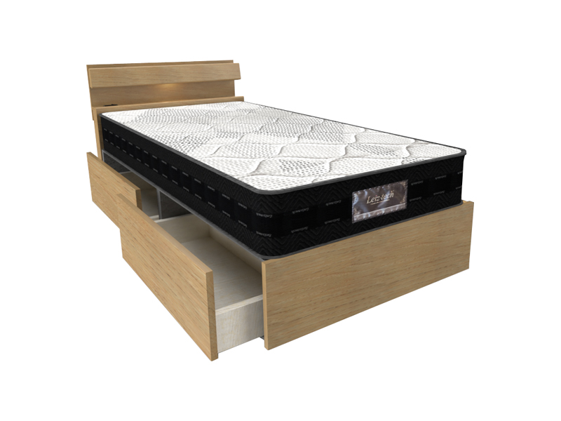 コネクトCT BX ダブルベッドフレーム（引出し付タイプ）｜アンネル