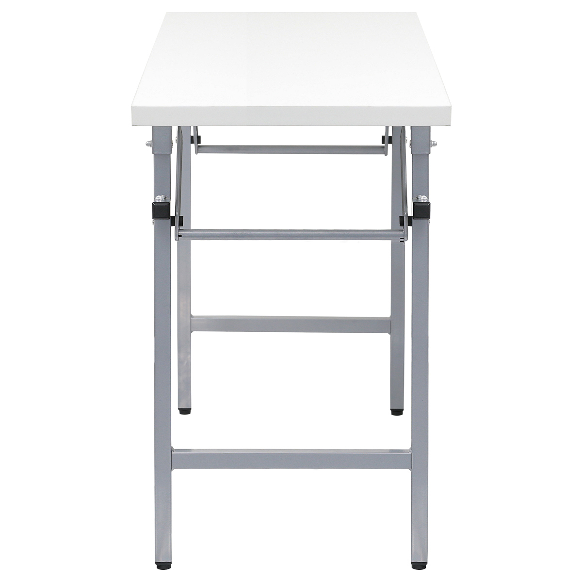 折りたたみテーブル 棚無しタイプ 幅1200 奥行450 高さ700 NTH-1245