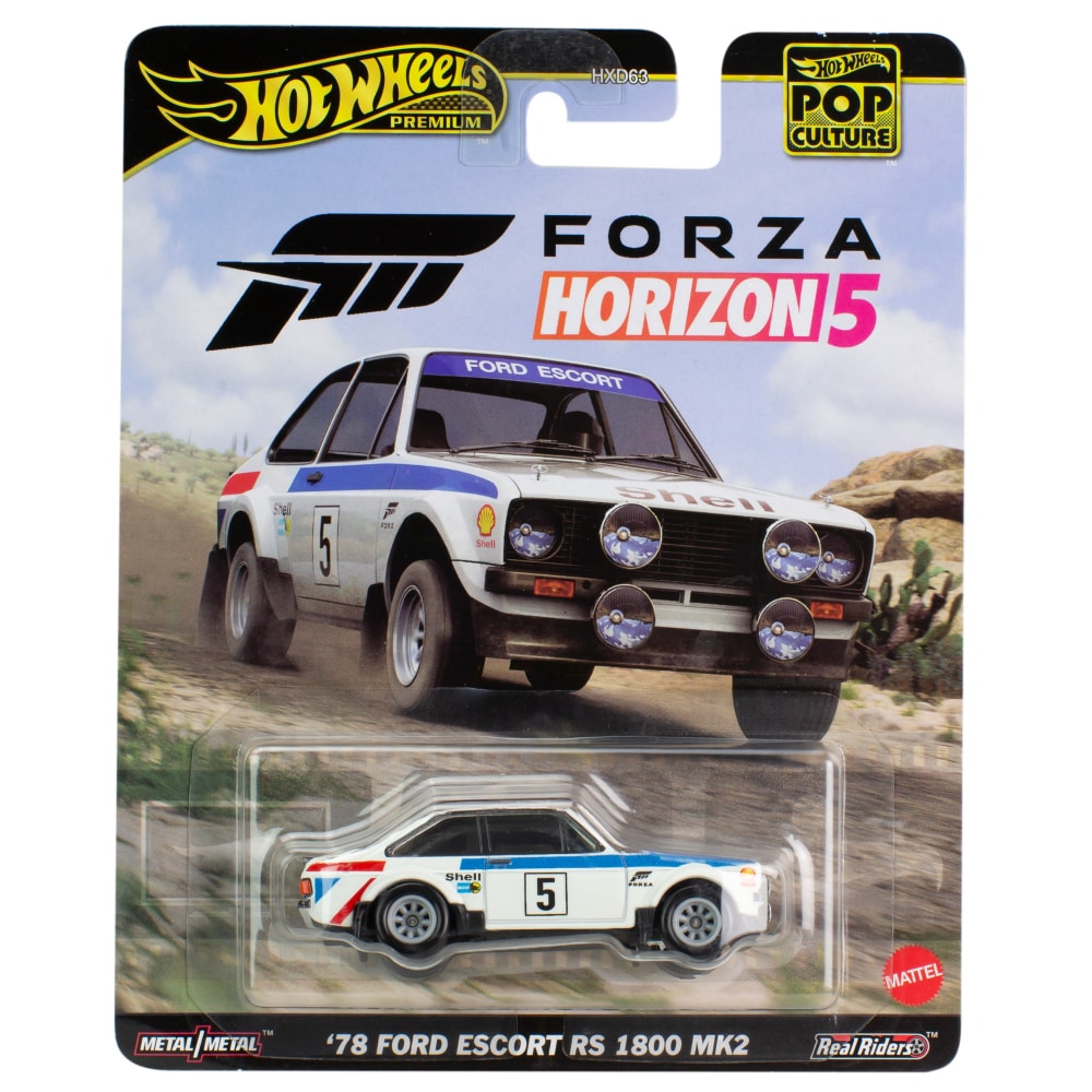 Hot Wheels Forza Horizon 5 '78 Ford Escort RS 1800 MK2 Toy Car, 1