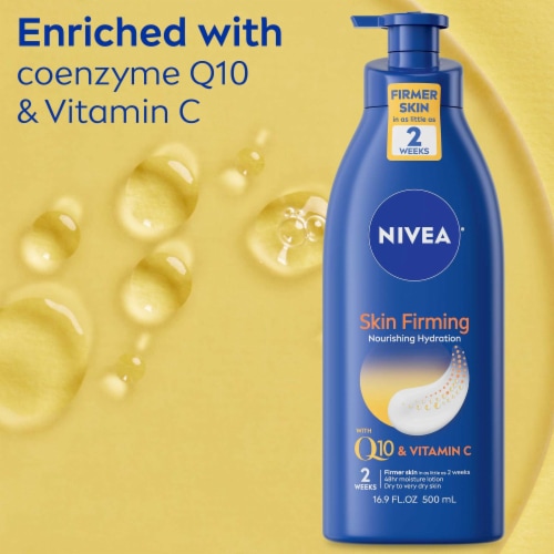 NIVEA Nourishing Skin Firming Body Lotion w/ Q10 and Vitamin C