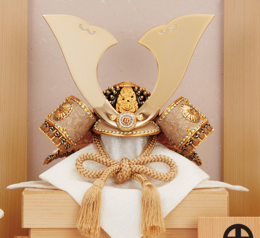 出世飾 絆の兜 陽（よう） - 雛人形（ひな人形）、五月人形なら京都島津