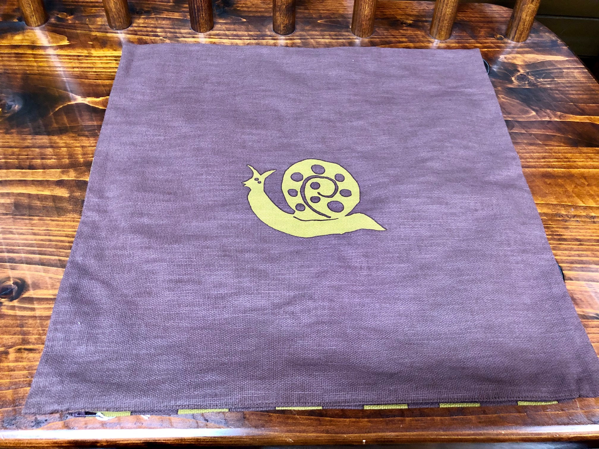 柚木沙弥郎 クッションカバー イヌ