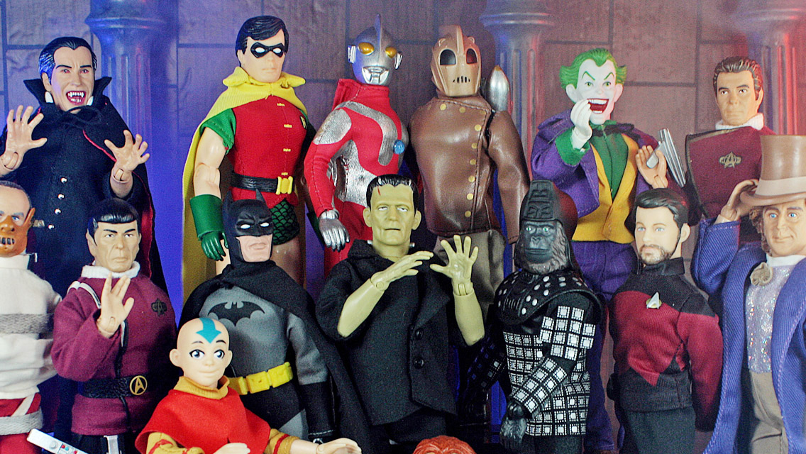 Iconic Toy Brand Mego and Topps Re-Release Collectible Action Figures