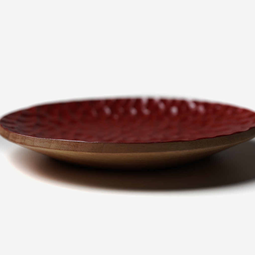 バーベキュー・調理用品 Akihiro Plate Urushi Hybrid Red 210