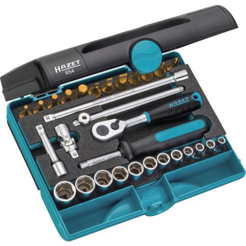 HAZET ソケットレンチセット(差込角6.35mm) 854[HAZET（ハゼット