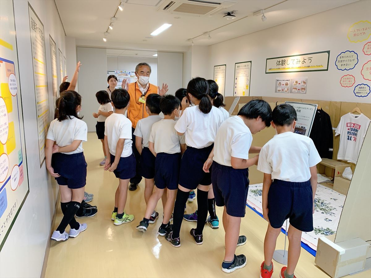 6月22日の見学：浜名小学校4年生のみなさん - 浜松市防災学習センター