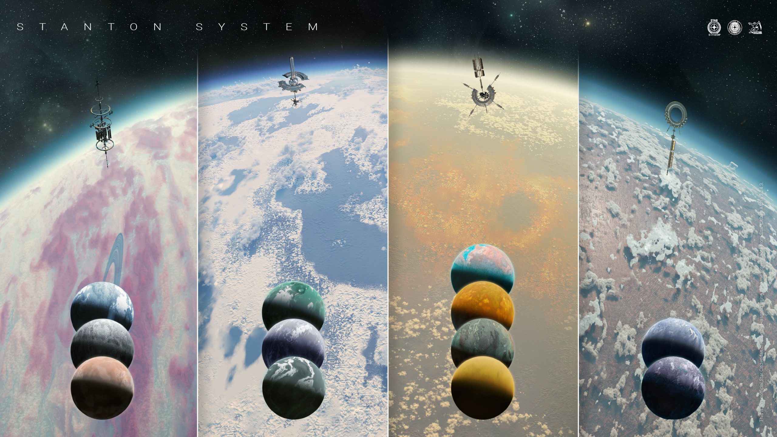 Slice of Stanton: a Star Citizen Poster : Mr. Hasgaha