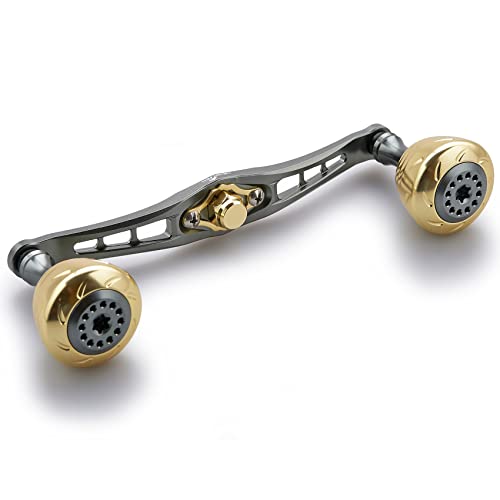 HEIGHTEN 120mm ベイト リール ハンドル シマノ ダイワ アブガルシア 通用