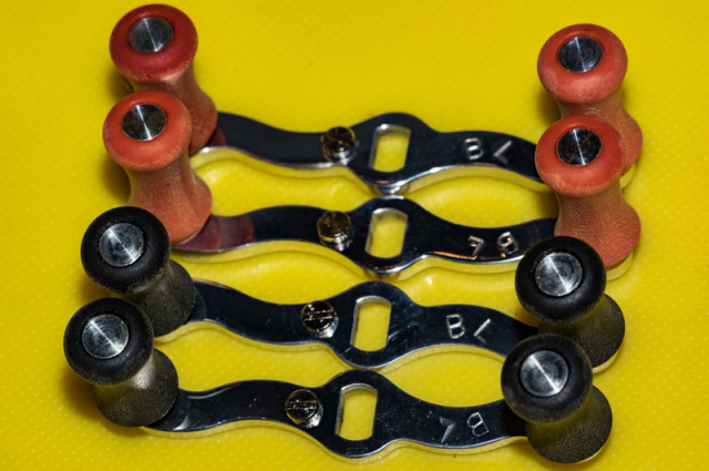 ブライトリバー『FSタイプ ショートハンドル ベイクライトノブ』