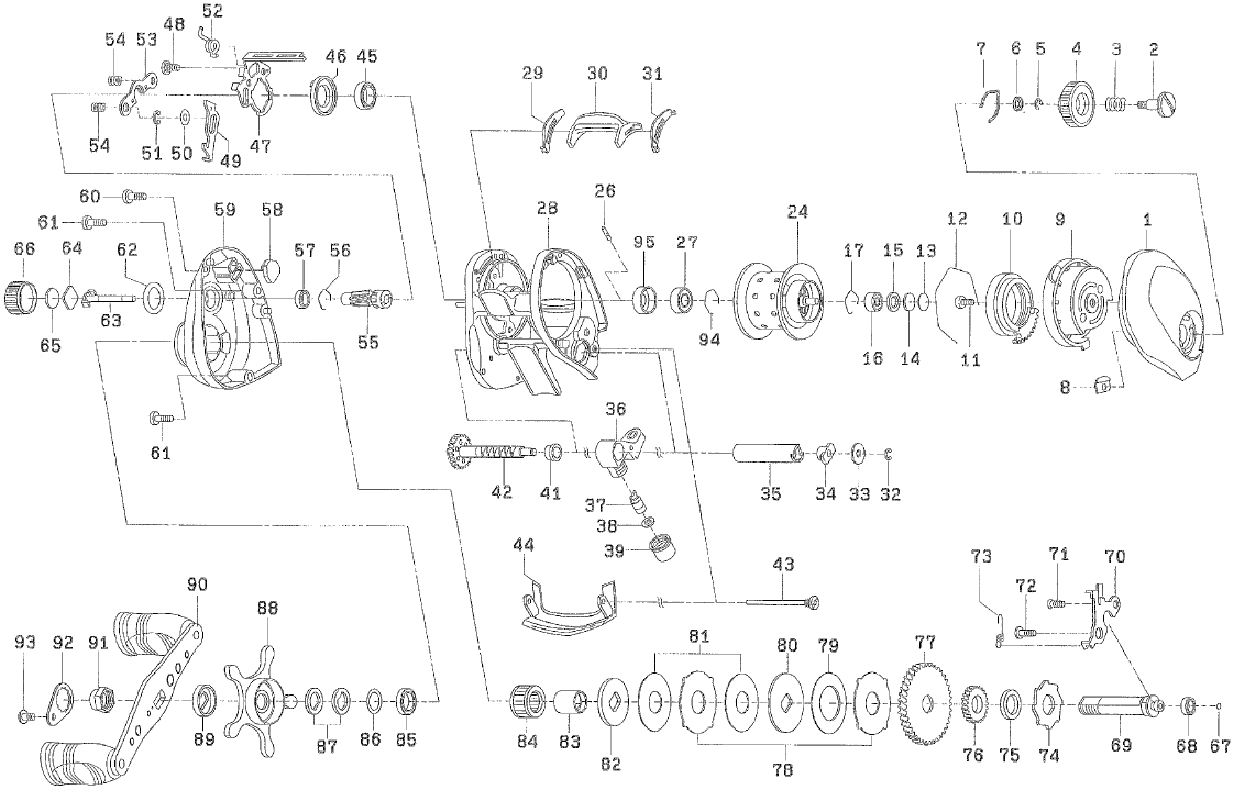 ダイワ純正お取り寄せパーツ：納期1ヶ月】アルファス フィネスカスタム