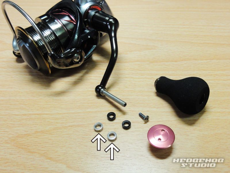 15紅牙MX,2508PE-H用,タイラバ,MAX11BB フルベアリングチューニングキット,