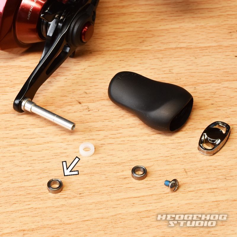 シマノ】19スコーピオンMGL用 ハンドルノブベアリングキット（+2BB）