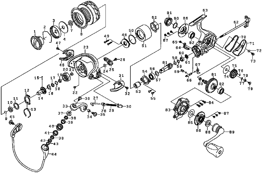 ダイワ純正お取り寄せパーツ：納期1ヶ月】13セルテート 1003 製品
