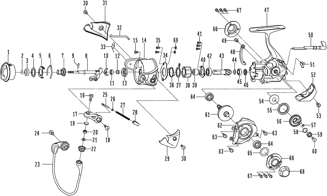 ダイワ純正お取り寄せパーツ：納期1ヶ月】セルテート カスタムボディ