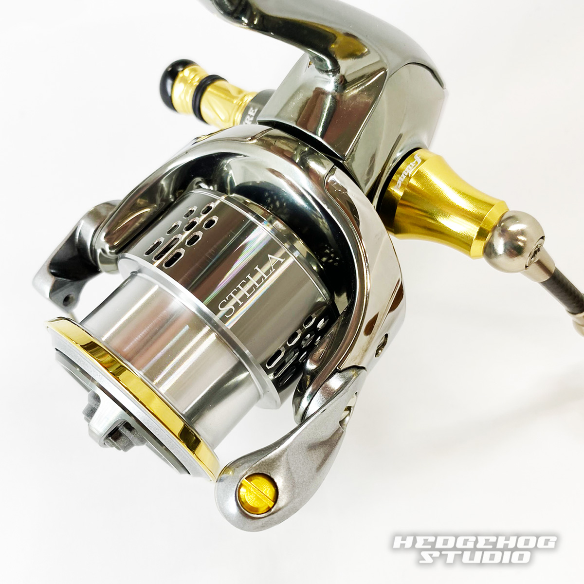 HEDGEHOG STUDIO】超々ジュラルミンビス スピニングリール ライン