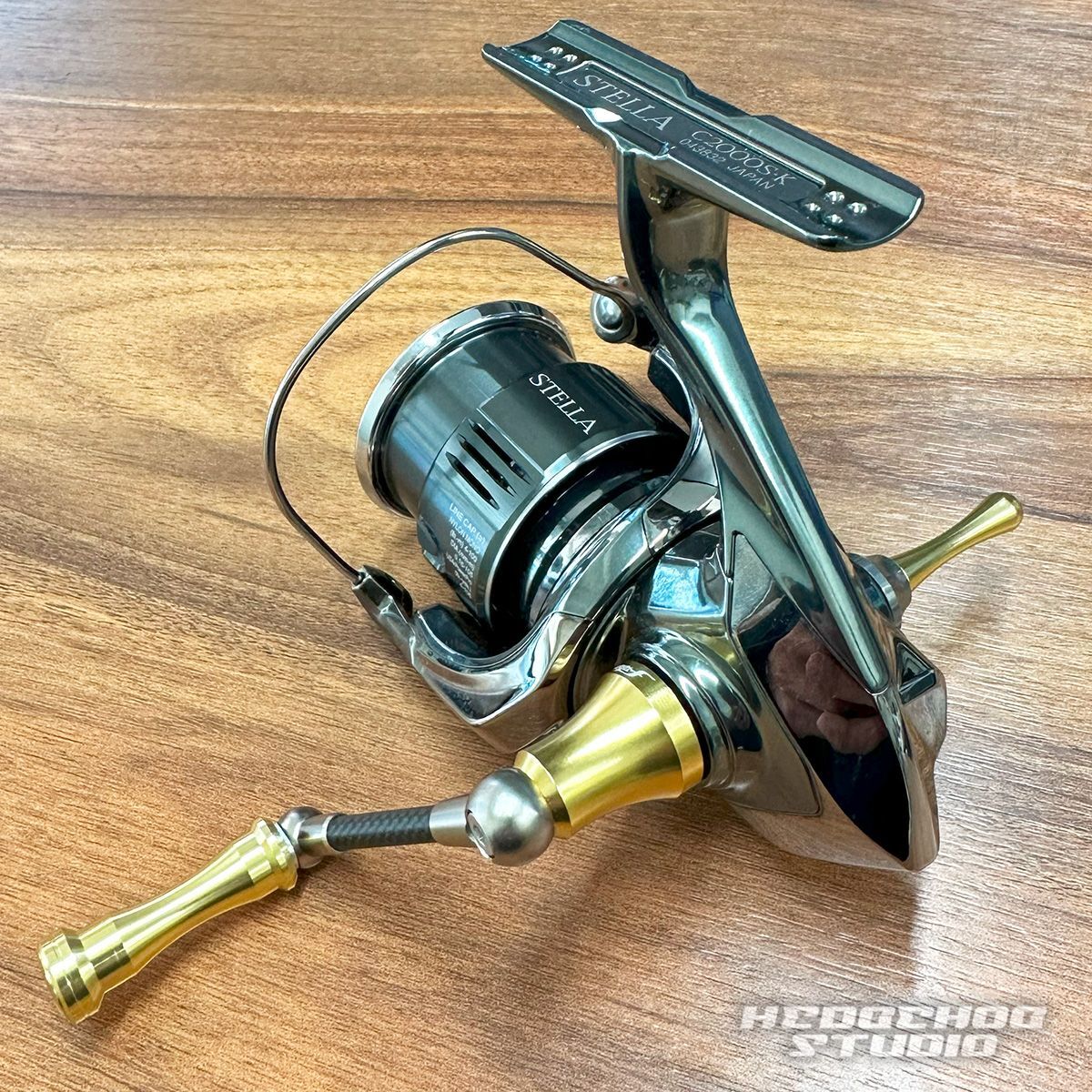 HEDGEHOG STUDIO/ヘッジホッグスタジオ】マシンカット アルミ ハンドル