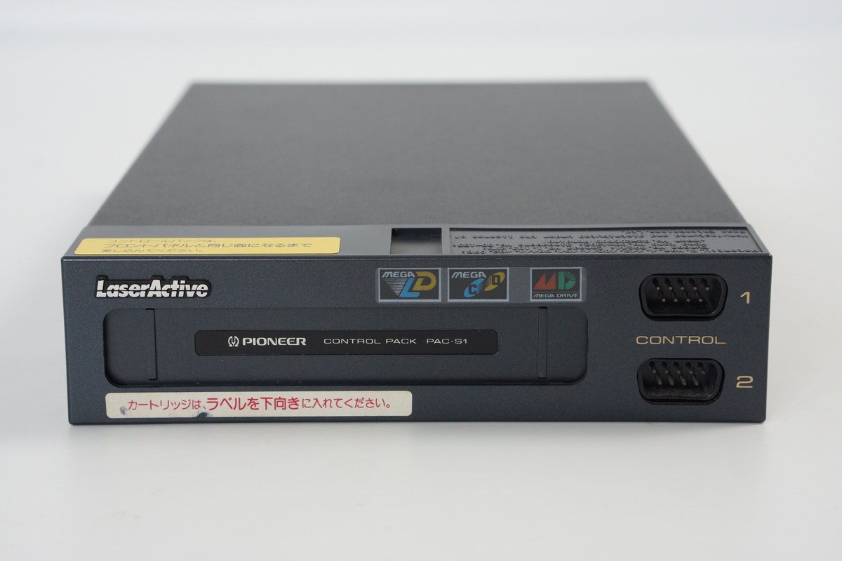 LASER DISC Laser Active PIONEER CLD-A100 Console wz Pac-S1 Tested