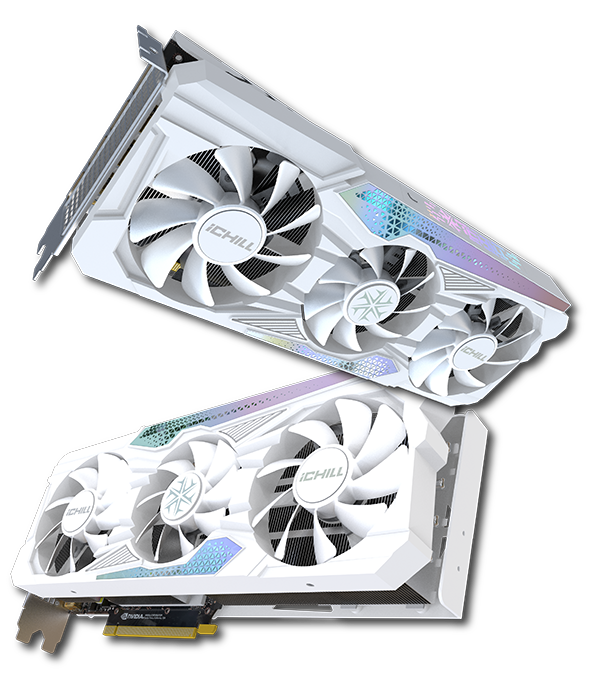 INNO3D GEFORCE RTX™ 4060 TI 8GB ICHILL X3 WHITE | INNO3D